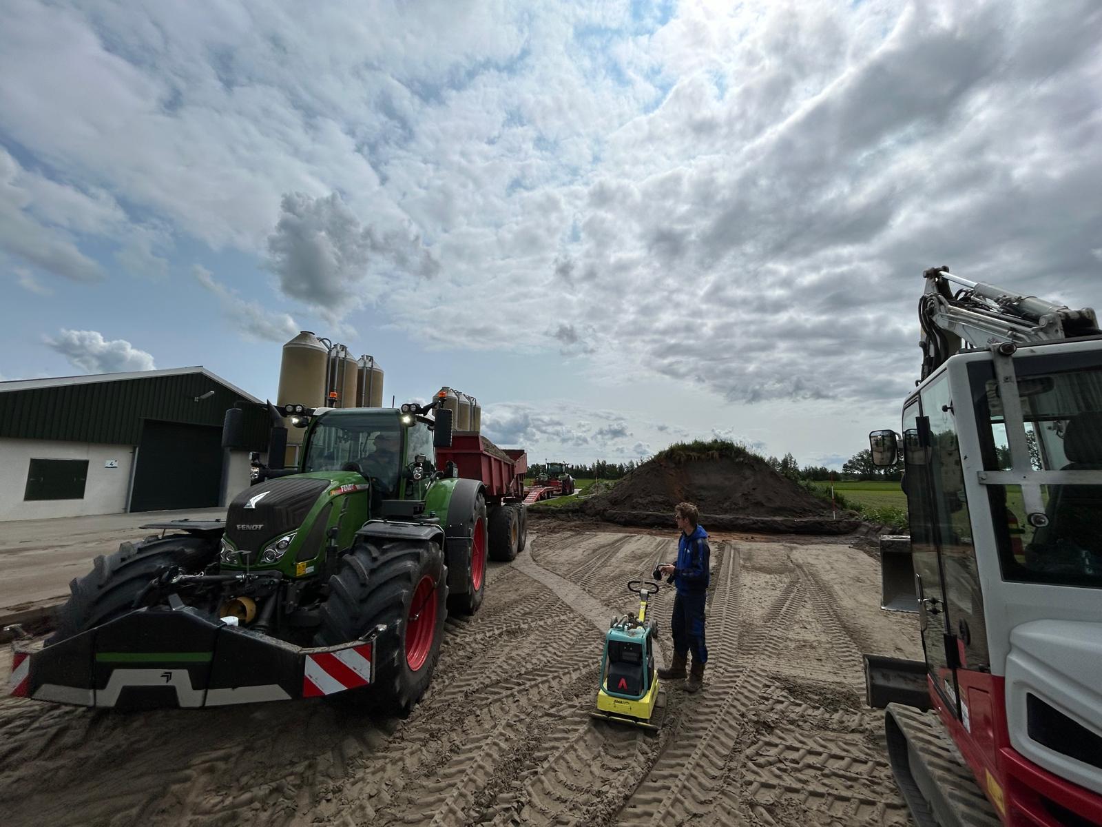Infra en grondwerk: terreinvoorbereiding en onderbouw